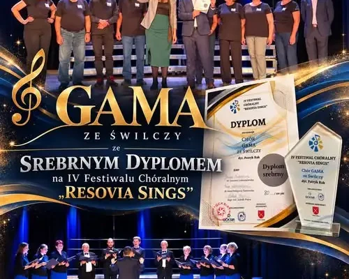 Sukces chóru „Resovia Sings” na IV Festiwalu Chóralnym w Trzcianie