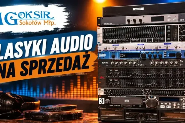 MGOKSiR w Sokołowie Małopolskim sprzedaje klasyczny sprzęt audio i oświetleniowy