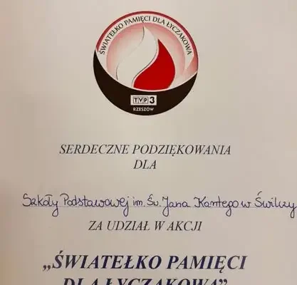 Światełko Pamięci dla Łyczakowa – szkolna zbiórka zniczy