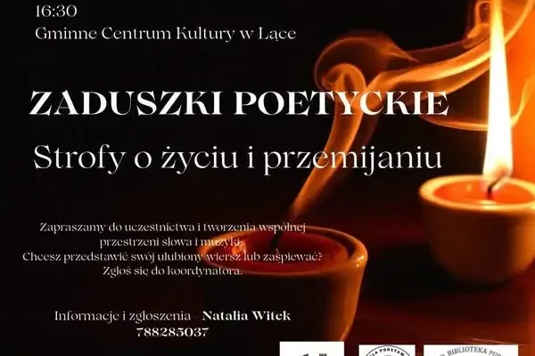 Zaduszki Poe w spichlerzu kultury w Łące – wieczór strof o życiu i przemijaniu