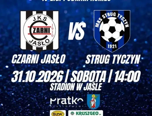 Strug Tyczyn zagra w Jaśle. Sentymentalny mecz dla trenera Ostrowskiego