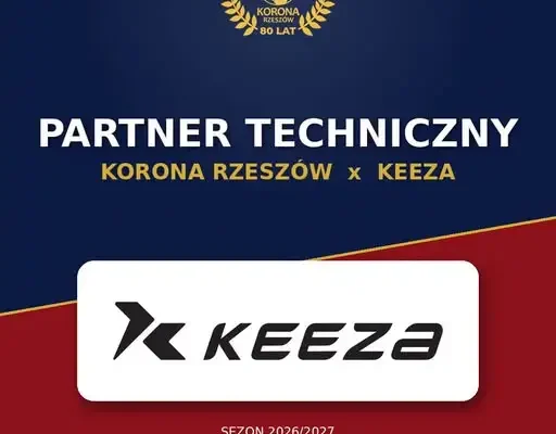 Keeza nowym partnerem technicznym klubu z Rzeszowa