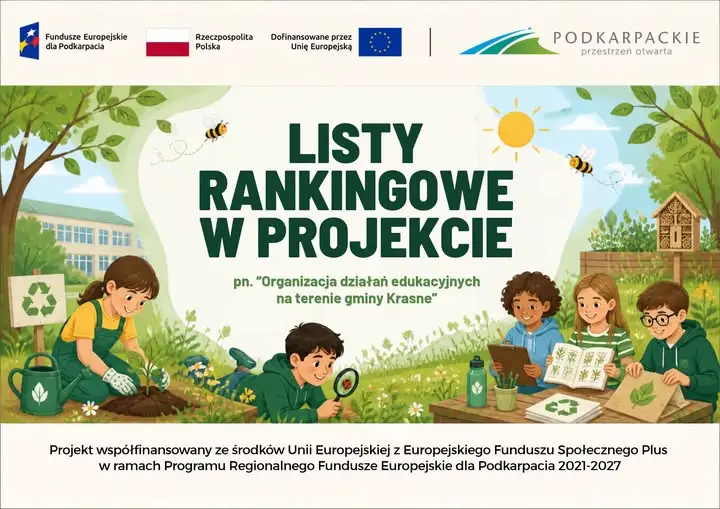 Gmina Krasne: zakończono rekrutację do projektu edukacyjnego
