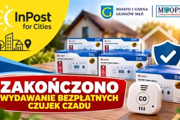 Głogów Małopolski: 320 czujek czadu trafiło do mieszkańców