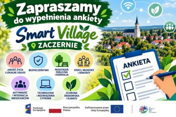 Zaczernie tworzy Smart Village. Mieszkańcy mają głos do 6 listopada