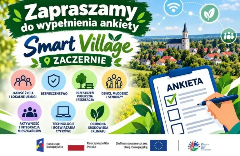 Zaczernie tworzy Smart Village. Mieszkańcy mają głos do 6 listopada
