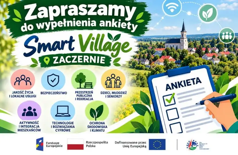 Zaczernie tworzy Smart Village. Mieszkańcy mają głos do 6 listopada