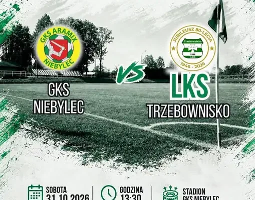 LKS Trzebownisko jedzie do Niebylca po punkty w 11. kolejce Klasy A