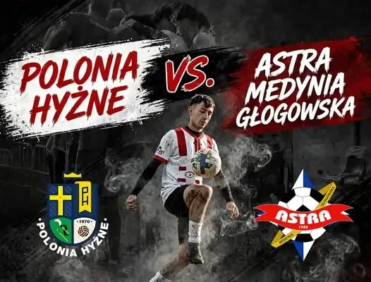 Polonia Hyżne zagra u siebie z Astrą Medynia Głogowska w 12. kolejce A-klasy